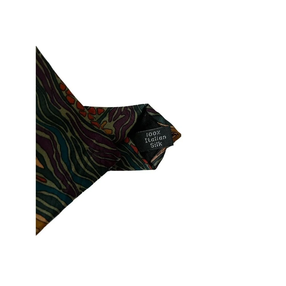 Desert Designs Southwestern 100% Italian Silk Men's Tie‎ Made In USA